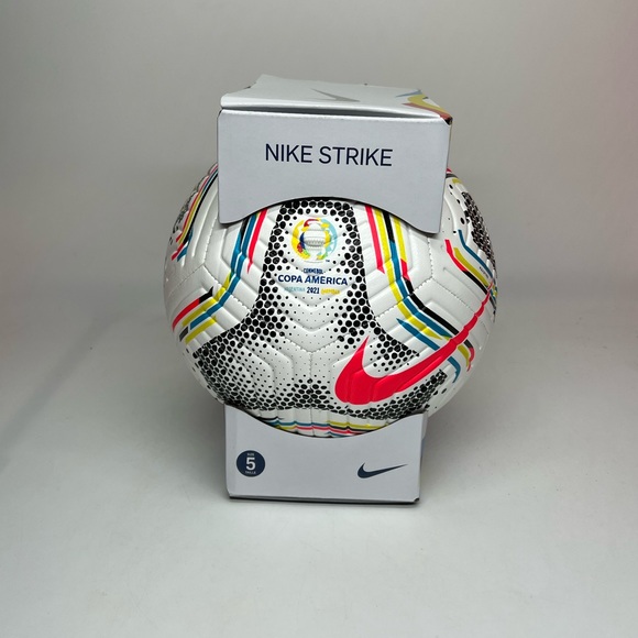 Nike Copa America Stike Ball White-Multi. DJ1639 100 Size 5 soccer ball - Picture 5 of 7